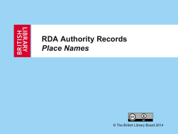 NACO Authority Records