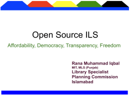OSS Seminar Lahore 0808