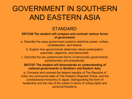 CULTURES AND RELIGIONS IN SOUTHERN AND EASTERN …