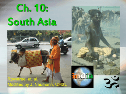 Chapter 12: South Asia - University of Missouri–St. Louis