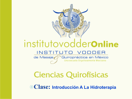 DORSALGIA Y LUMBALGIA - Instituto Vodder Online