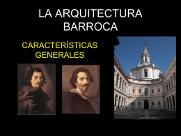 LA ARQUITECTURA BARROCA