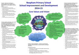 Reepham Primary School School Improvement and …
