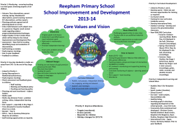Reepham Primary School School Improvement and …