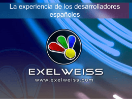 Diapositiva 1 - Desarrollo de videojuegos : Exelweiss