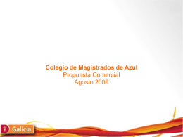 Diapositiva 1 - Colegio de Magistrados y Funcionarios de …