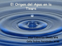 El Origen del Agua en la Tierra