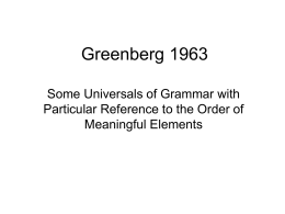 Greenberg 1963 - uni