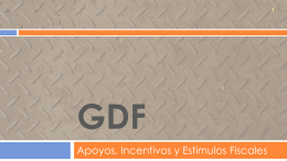 Programas GDF