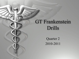 GT Frankenstein Drills