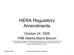 Regulation Z - Federal Reserve Bank of Atlanta