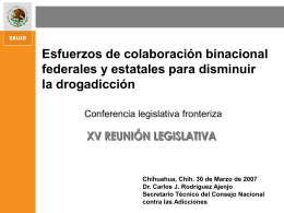 Diapositiva 1 - Border Legislative Conference