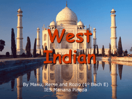 West Indian - Wikispaces