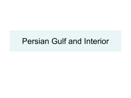 Persian Gulf and Interior