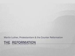 The reformationation