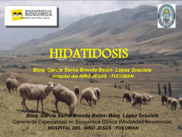 HIDATIDOSIS - Co.Re.Bio.