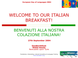 European Day of Languages 2004