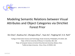 Modeling Semantic Relations between Visual Attributes …