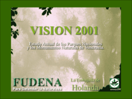 VISION 2001 - Centro de visitantes de Mucubaj&#237