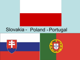 Związki pomiędzy: Słowacją – Polską Polską – Portugalią