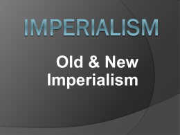 Imperialism - Denton ISD