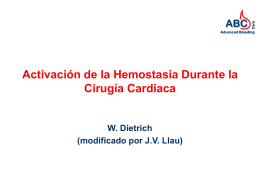 III-3-a-i Haemostasis During Cardiac Surgery