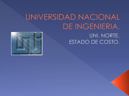 UNIVERSIDAD NACIONAL DE INGENIERIA.