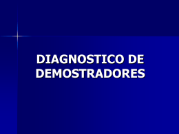 DIAGNOSTICO DE DEMOSTRADORES