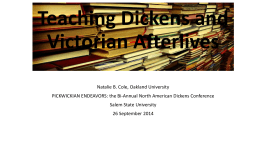 Teaching Dickens and Victorian Afterlives