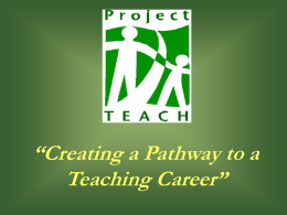 Project TEACH - Green River Community College