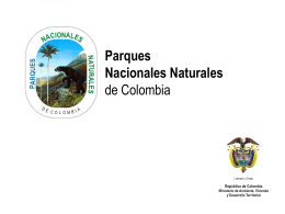 Diapositiva 1 - Parques Nacionales Naturales de Colombia
