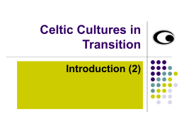 Celtic Cultures in Transition