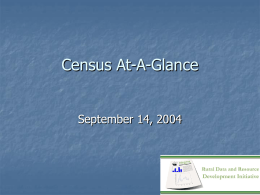 Census At-A-Glance