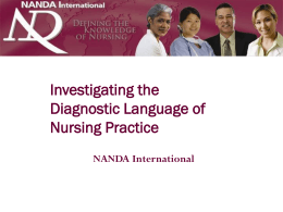 The Use of Standardized Nursing Languages to Improve …