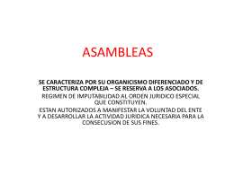 ASAMBLEAS - Franja Morada