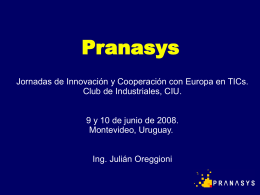 Pranasys Presentation