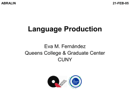 Production - City University of New York