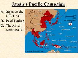 Japan’s Pacific Campaign - Madera Unified School District