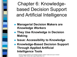 Chapter 7 User Interface and Decision Visualization