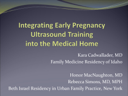 Ultrasounds STFM - Family Medicine Digital Resource …