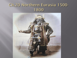 Ch.20 Northern Eurasia 1500-1800