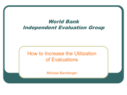 UNESCAP Evaluation Course March 7