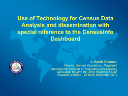 Use of Technology for Census Data Analysis and