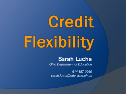 Credit Flexibility