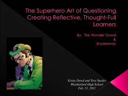The Art of Questioning Creating Reflective, Thought