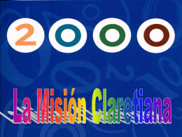 Misiones Claretianas en el mundo 2000