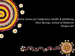 Poche Centre for Indigenous Health