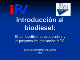Biodiesel: