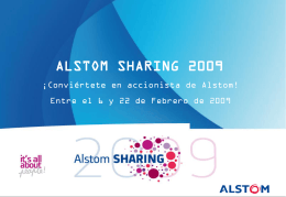 Alstom Sharing 2009