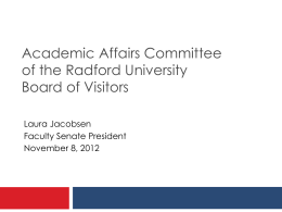 Academic Affairs Committee